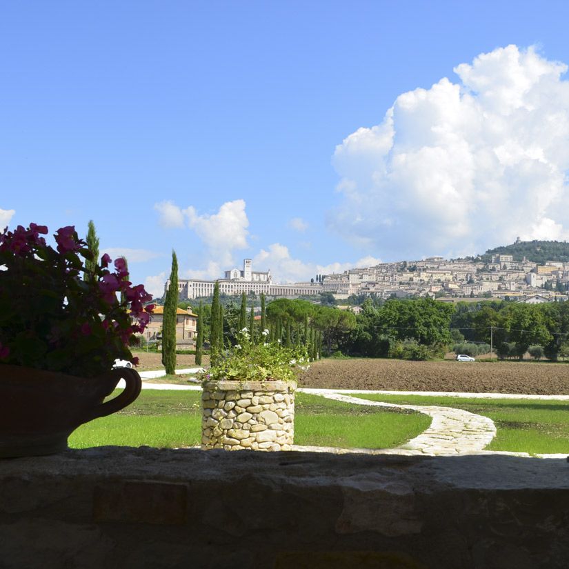bnb Camere con vista Assisi Basilica-di-San Francesco Agriturismo Umbria